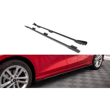 Street Pro Oldalsó szoknyák Diffúzorok + Flaps Audi A3 8Y