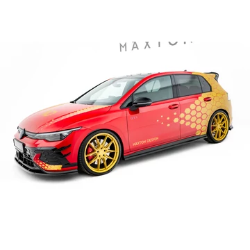 Set of Splitters V.2 Volkswagen Golf GTI Clubsport Mk8 Facelift