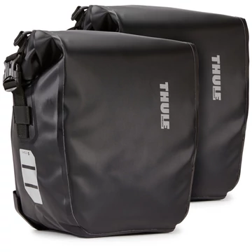 Kerékpártáska Shield Pannier 13L (pár), fekete