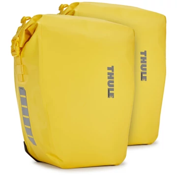 Kerékpártáska Shield Pannier 25L (pár), sárga