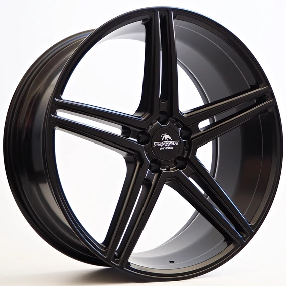 Forzza Bosan 9,5X21 5X112 ET30 66,45 Satin Fekete FLOW FORMING