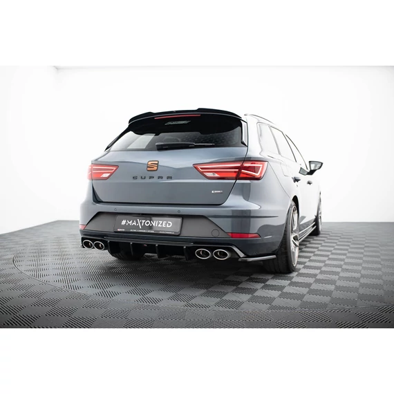 Hátsó Diffúzorok V.3 Seat Leon Cupra ST Mk3 FL