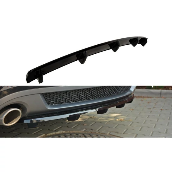 Központi Hátsó SPLITTER AUDI A5 S-LINE (with a vertical bar)