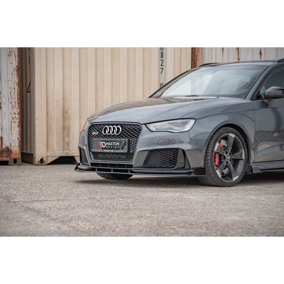 Racing Durability Első Splitter + Flaps Audi RS3 8V Sportback
