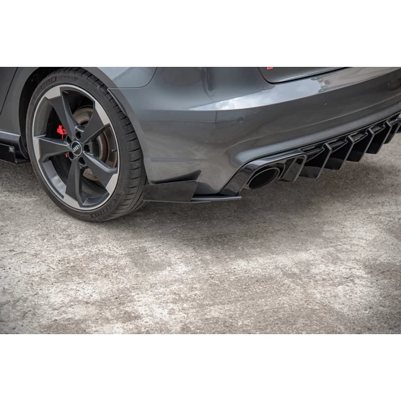 Racing Durability Hátsó Oldalsó Splitter + Flaps Audi RS3 8V Sportback