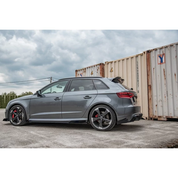 Racing Durability Hátsó Oldalsó Splitter + Flaps Audi RS3 8V Sportback