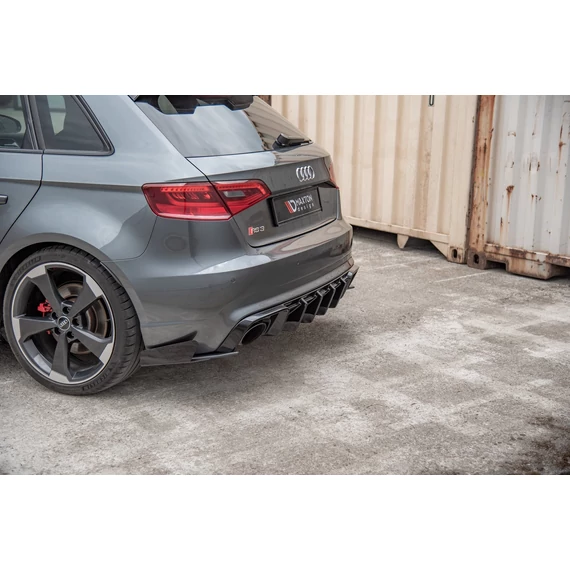 Racing Durability Hátsó Oldalsó Splitter + Flaps Audi RS3 8V Sportback