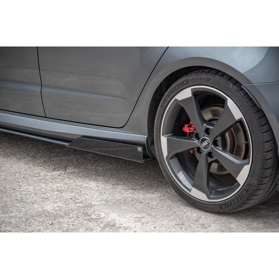 Racing Durability Oldalsó szoknyák Diffúzorok + Flaps Audi RS3 8V Sportback