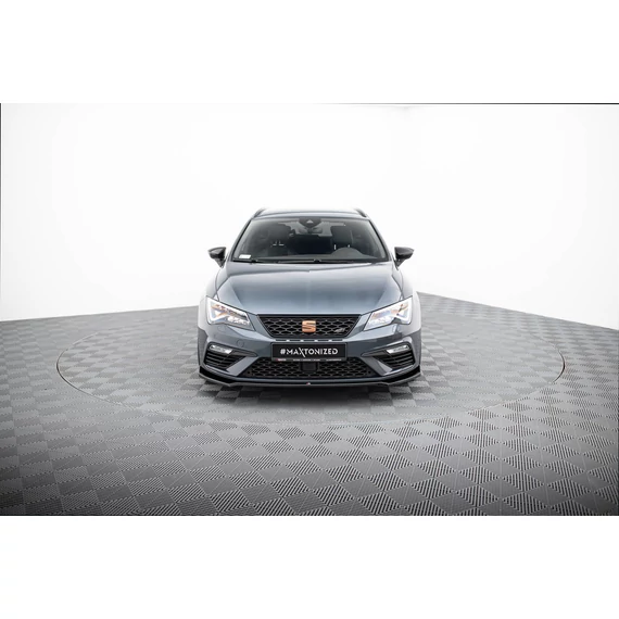 Első Splitter V.7 Seat Leon Cupra / FR Mk3 FL