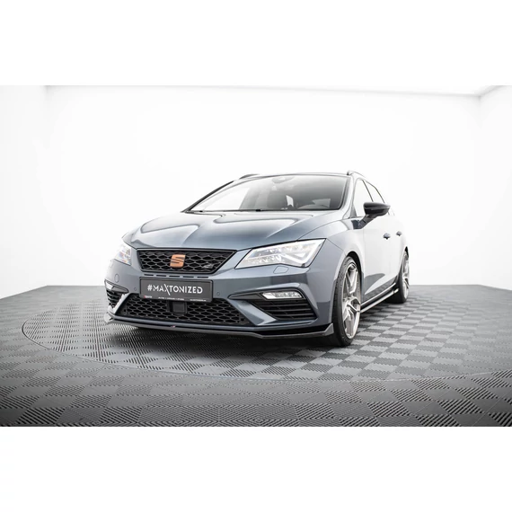 Első Splitter V.7 Seat Leon Cupra / FR Mk3 FL