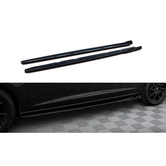 Oldalsó szoknyák Diffúzorok V.4 Seat Leon Cupra / FR Mk3 FL