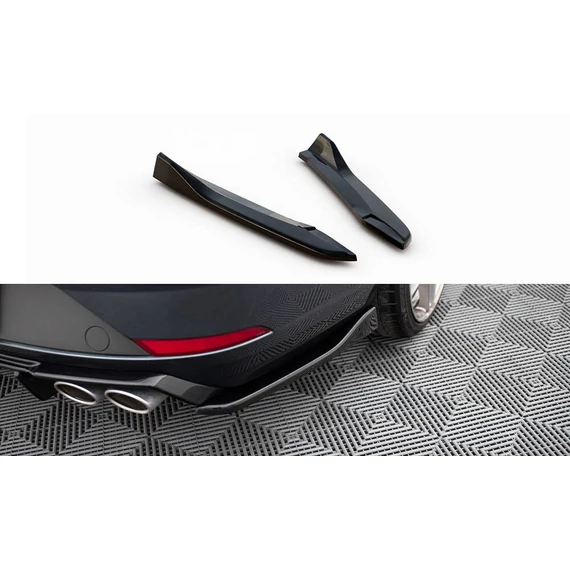 Hátsó Oldalsó Splitter V.3 Seat Leon Cupra Mk3 FL Sportstourer