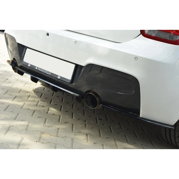 Központi Hátsó SPLITTER BMW 1 F20/F21 M-Power (with vertical bars)