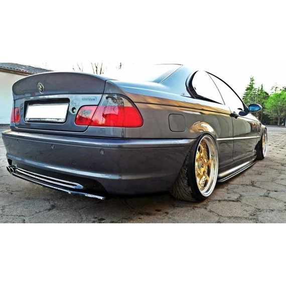 Központi Hátsó SPLITTER BMW 3 E46 MPACK COUPE (without vertical bars)