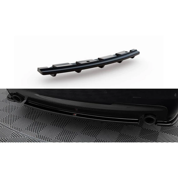 Központi Hátsó SPLITTER for BMW 5 F11 M-PACK (fits two single exhaust ends)