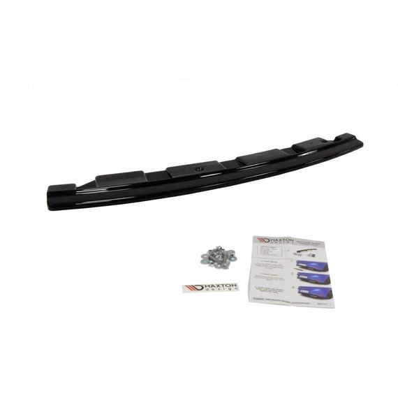 Központi Hátsó SPLITTER for BMW 5 F11 M-PACK - without vertical bars (fits two double exhaust ends)