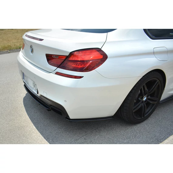 Központi Hátsó SPLITTER for BMW 6 Gran CoupĂ© MPACK (with a vertical bar)