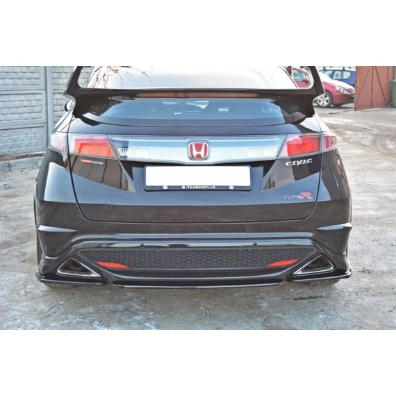Központi Hátsó SPLITTER HONDA CIVIC VIII TYPE S/R (without vertical bars)
