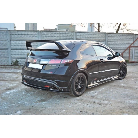 Központi Hátsó SPLITTER HONDA CIVIC VIII TYPE S/R (without vertical bars)