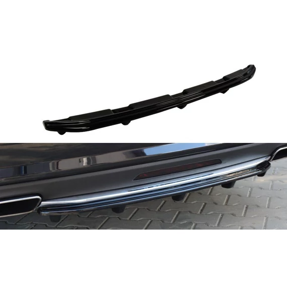 Központi Hátsó SPLITTER MERCEDES CLS C218 (with a vertical bar) AMG LINE