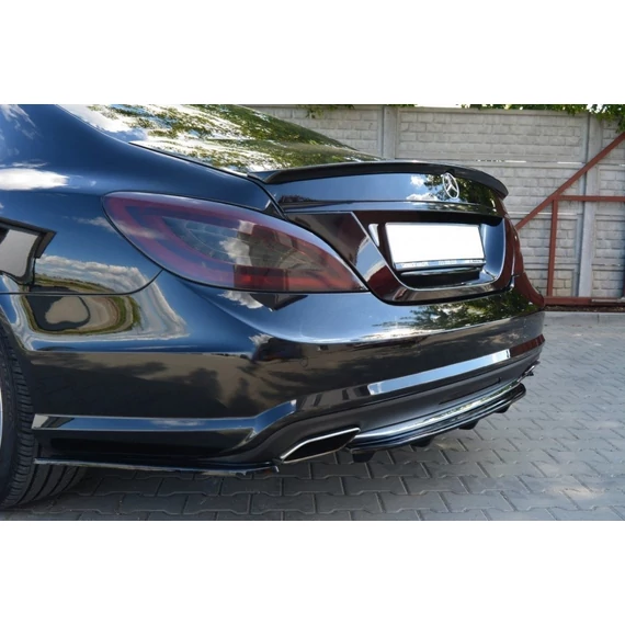 Központi Hátsó SPLITTER MERCEDES CLS C218 (with a vertical bar) AMG LINE