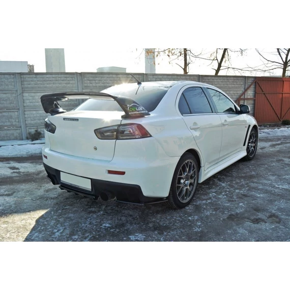Központi Hátsó SPLITTER Mitsubishi Lancer Evo X (with vertical bars)