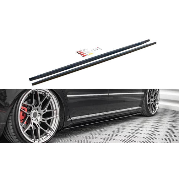 Oldalsó szoknyák Diffúzorok AUDI S8 D3