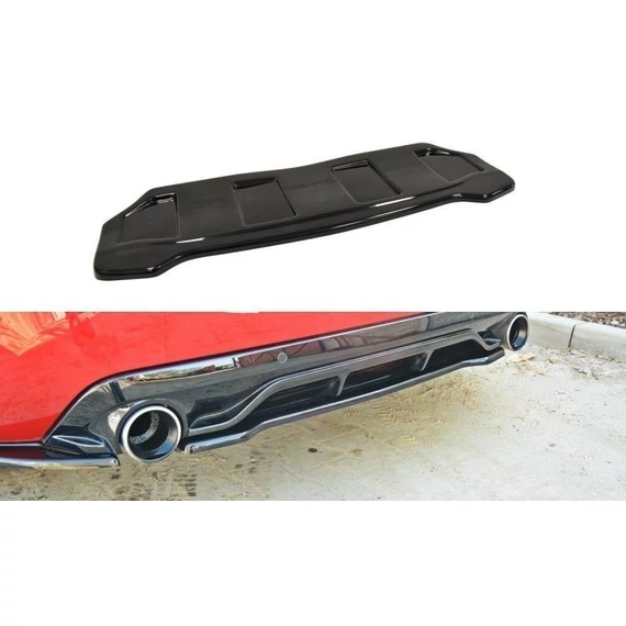 Központi Hátsó SPLITTER PEUGEOT 308 II GTI (without vertical bars)