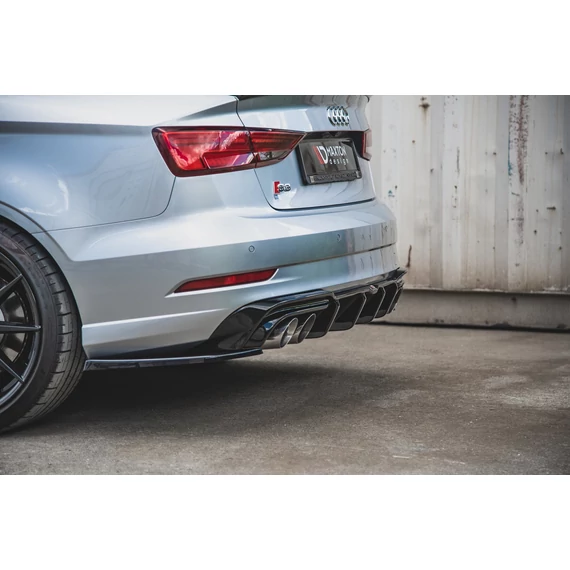 Hátsó Oldalsó Splitter V.2 Audi S3 Sedan 8V Facelift