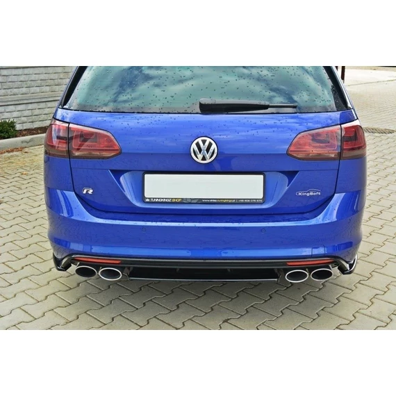 Központi Hátsó SPLITTER VW GOLF MK7 R ESTATE (without a vertical bar)