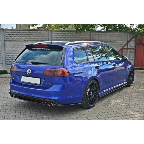 Központi Hátsó SPLITTER VW GOLF MK7 R ESTATE (without a vertical bar)