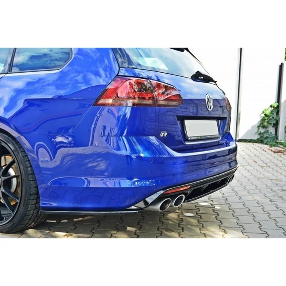 Központi Hátsó SPLITTER VW GOLF MK7 R ESTATE (without a vertical bar)