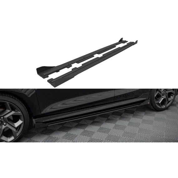 Racing Durability Oldalsó szoknyák Diffúzorok + Flaps Ford Fiesta Mk8 ST / ST-Line
