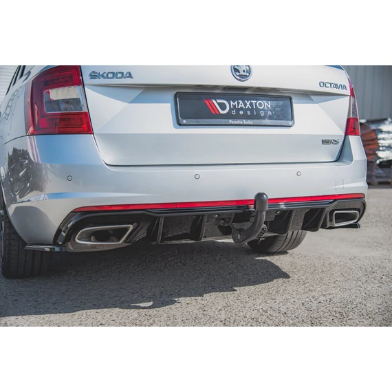 Hátsó Diffúzorok V.2 Skoda Octavia RS Mk3 / Mk3 FL Hatchback / Estate