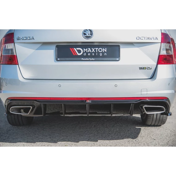 Hátsó Diffúzorok V.2 Skoda Octavia RS Mk3 / Mk3 FL Hatchback / Estate