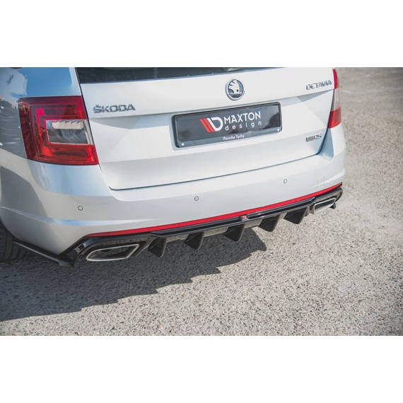 Hátsó Diffúzorok V.2 Skoda Octavia RS Mk3 / Mk3 FL Hatchback / Estate