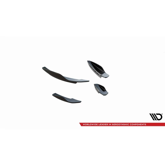 Front Bumper Wings (Canards) V.2 Ford Fiesta Mk8 ST / ST-Line