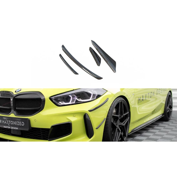 Front Bumper Wings (Canards) BMW 1 F40 M-Pack / M135i