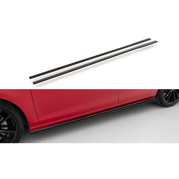 Racing Durability Oldalsó szoknyák Diffúzorok VW Golf 7 R / R-Line Facelift