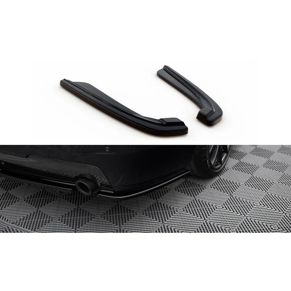 Hátsó Oldalsó Splitter for BMW 5 F11 M-PACK (fits two single exhaust ends)