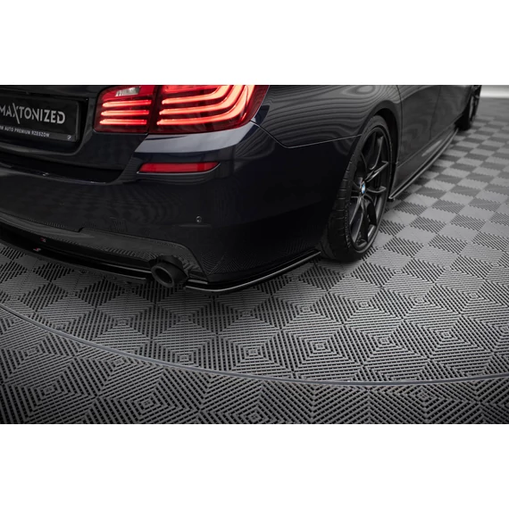 Hátsó Oldalsó Splitter for BMW 5 F11 M-PACK (fits two single exhaust ends)