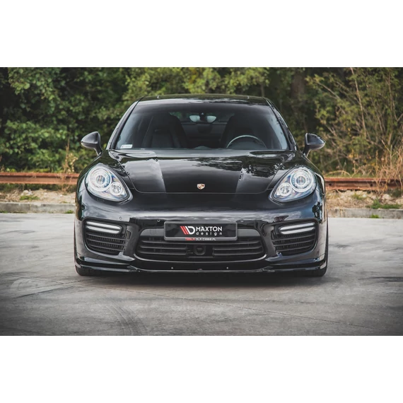 Első Splitter V.2 Porsche Panamera Turbo 970 Facelift