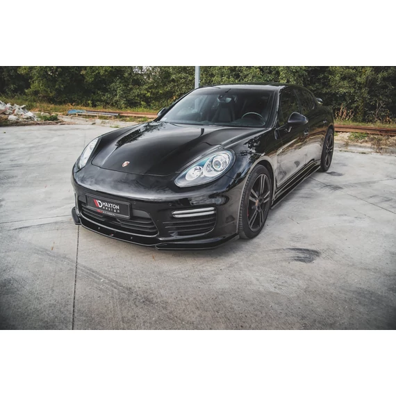 Első Splitter V.2 Porsche Panamera Turbo 970 Facelift