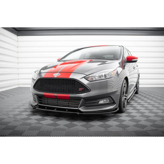Első Splitter V.4 Ford Focus ST Mk3 Facelift