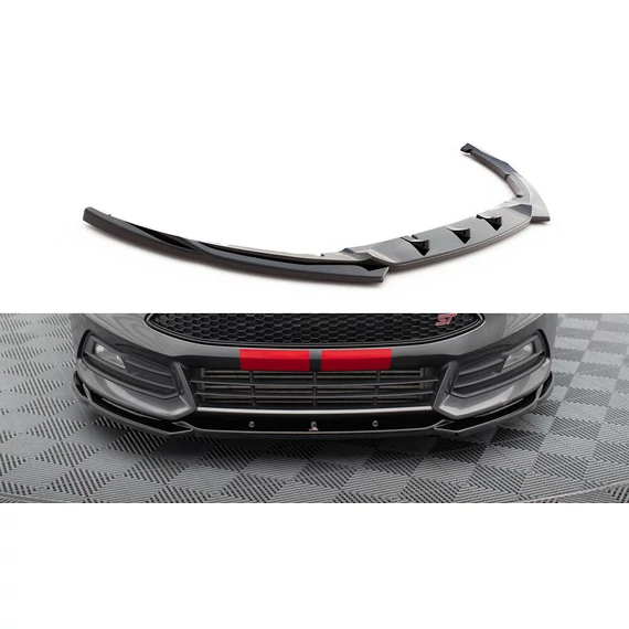 Első Splitter V.5 Ford Focus ST Mk3 Facelift