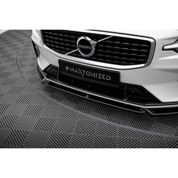 Első Splitter V.1 Volvo S60/V60 R-Design Mk3
