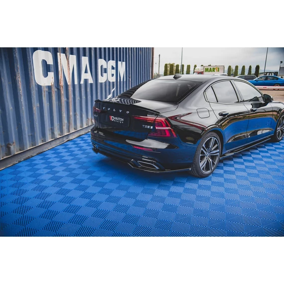 Központi Hátsó Splitter Volvo S60/V60 R-Design Mk3