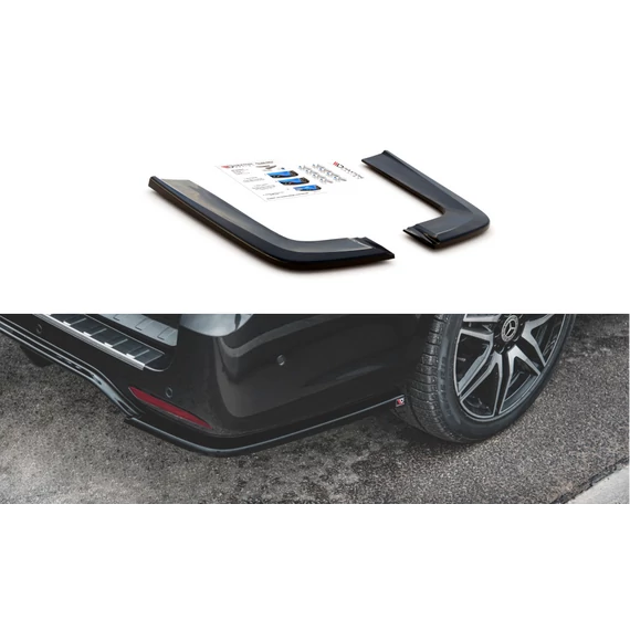 Hátsó Oldalsó Splitter V.2 Mercedes-Benz V-Class AMG-Line W447 Facelift