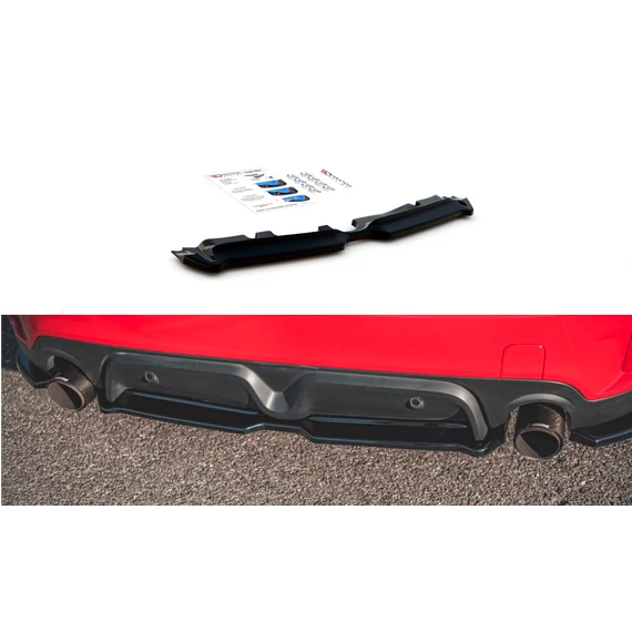Központi Hátsó Splitter Mini Countryman Mk2 F60 JCW