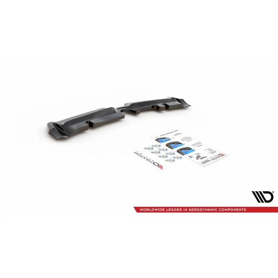 Központi Hátsó Splitter Mini Countryman Mk2 F60 JCW